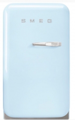 SMEG FAB5LPB Standkhlschrank Minibar, Pastellblau, Linksanschlag, EEK: D, mit 5 Jahren Garantie!