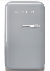 SMEG FAB5LSV Standkhlschrank Minibar, Polarsilber Metallic, Linksanschlag, EEK: D, mit 5 Jahren Garantie!