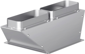 Gaggenau AD 704 049 Luftsammler Flachkanal fr AL 400