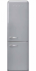 SMEG FAB32RSV3 Khl-Gefrier-Kombination, Polarsilber Metallic, Rechtsanschlag, Energieeffizienzklasse A+++, mit 5 Jahren Garantie!