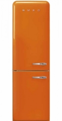 SMEG FAB32LOR3 Khl-Gefrier-Kombination, Orange, Linksanschlag, Energieeffizienzklasse A+++, mit 5 Jahren Garantie!