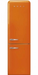 SMEG FAB32ROR3 Khl-Gefrier-Kombination, Orange, Rechtsanschlag, Energieeffizienzklasse A+++, mit 5 Jahren Garantie!