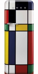 SMEG FAB28RDMC3 Standkhlschrank, Multicolor, Rechtsanschlag, Energieeffizienzklasse A+++, mit 5 Jahren Garantie!
