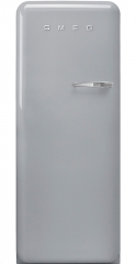 SMEG FAB28LSV3 Standkhlschrank, Polarsilber Metallic, Linksanschlag, Energieeffizienzklasse A+++, mit 5 Jahren Garantie!
