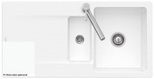 Villeroy & Boch Siluet 60 flat, Farbe R1 Weiss alpin (glnzend), Classicline