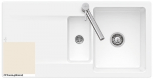 Villeroy & Boch Siluet 60 flat, Farbe KR Crema, Classicline