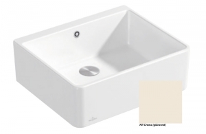Villeroy & Boch Splstein 60 X Einzelbecken, Farbe KR Crema, Classicline