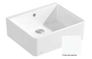 Villeroy & Boch Splstein 60 X Einzelbecken, Farbe R1 Weiss Alpin, Classicline