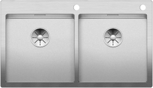 Blanco Claron 400/400-IF/A Durinox, Steelart, InFino Ablauf, 525018