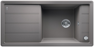 Blanco Faron XL 6 S Einbausple, Farbe alumetallic, InFino Ablauf, 524785