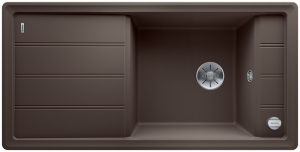 Blanco Faron XL 6 S Einbausple, Farbe cafe, InFino Ablauf, 524792