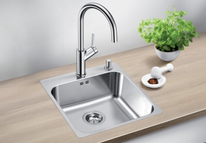 Blanco Supra 400-IF/A Edelstahl Brstfinish, 523357