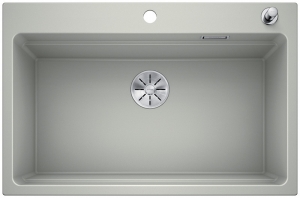 Blanco Etagon 8 Etagenbecken, Silgranit PuraDur 2, Farbe perlgrau, InFino Ablauf, 525180