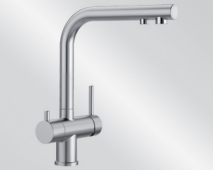 Blanco Fontas II Filter, Hochdruck Festauslauf, Edelstahl finish, 525228