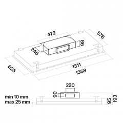 Einzelstck Falmec Motor Flach, 101327