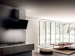 Elica SHIRE BL/A/90 Wandhaube schwarz, PRF0119829. Mit 5 Jahren Garantie!