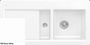 Villeroy & Boch Subway 60, Farbe RW Stone White, Classicline, Becken rechts oder Becken links