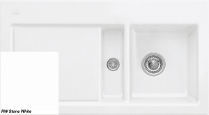 Villeroy & Boch Subway 50, Farbe RW Stone White, Classicline, Becken rechts oder Becken links