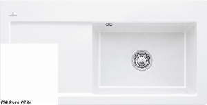 Villeroy & Boch Subway 60 XL, Farbe RW Stone White, Classicline, Becken rechts oder Becken links