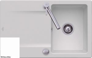 Villeroy & Boch Siluet 45 flat, Farbe RW Stone White, Classicline