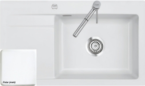 Systemceram KeraDomo STEMA 86 SL in Polar (matt), mit 5 Jahren Garantie