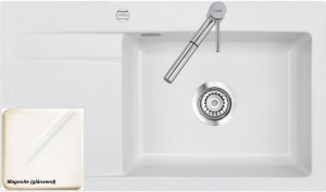 Systemceram KeraDomo STEMA 86 SL in Magnolie (glnzend), mit 5 Jahren Garantie