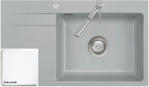 Systemceram KeraDomo STEMA 86 SL F in Polar (matt), mit 5 Jahren Garantie