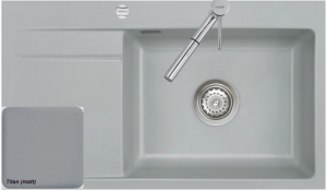 Systemceram KeraDomo STEMA 86 SL F in Titan (matt), mit 5 Jahren Garantie