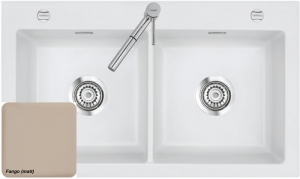 Systemceram KeraDomo MERA TWIN in Fango (matt), mit 5 Jahren Garantie