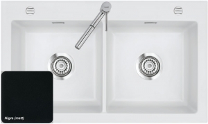 Systemceram KeraDomo MERA TWIN in Nigra (matt), mit 5 Jahren Garantie