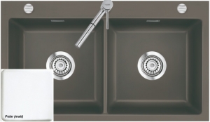 Systemceram KeraDomo MERA TWIN F in Polar (matt), mit 5 Jahren Garantie