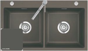 Systemceram KeraDomo MERA TWIN F in Lava (matt), mit 5 Jahren Garantie