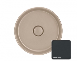 Systemceram KeraDomo PATERA 40 U/g in Schiefer (matt), geschliffene Oberseite, mit 5 Jahren Garantie