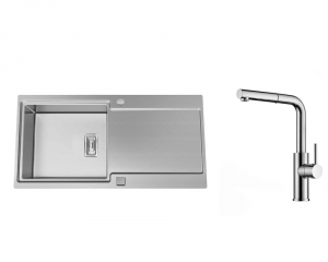 Naber-CONTURA� Chiave 1 Einbausp�le, Set inkl. Armatur, 1041022