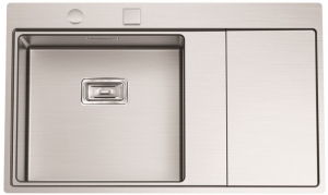 Naber-CONTURA� Arcano 1 Einbausp�le, Edelstahl, Becken links, 1015021