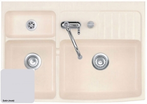 Systemceram KeraDomo CENTRA 90, Farbe Satin (matt), mit 5 Jahren Garantie