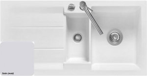 Systemceram KeraDomo GENEA 100 F in Satin (matt), mit 5 Jahren Garantie