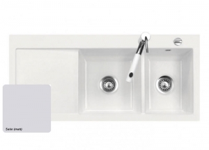 Systemceram KeraDomo MERA DOUBLE, Farbe Satin (matt), mit 5 Jahren Garantie