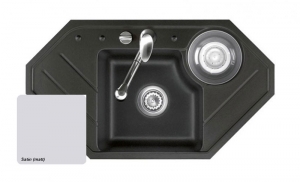 Systemceram KeraDomo SINUS ECK F, Farbe Satin (matt), mit 5 Jahren Garantie