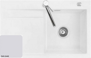 Systemceram KeraDomo STEMA 80, Farbe Satin (matt), mit 5 Jahren Garantie