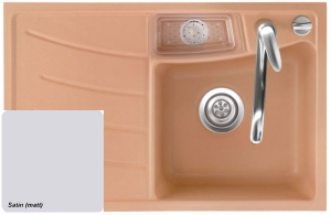 Systemceram KeraDomo VEGA 78 F in Satin (matt), mit 5 Jahren Garantie