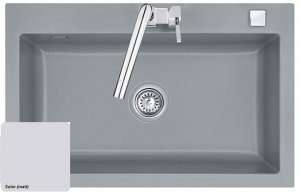 Systemceram KeraDomo MERA 80 F, Farbe Satin (matt), mit 5 Jahren Garantie