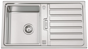 Naber-CONTURA Ondas 1 Einbausple, Edelstahl, 1015010