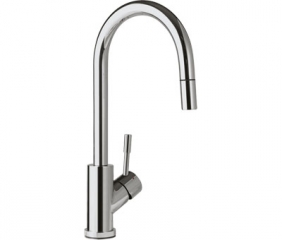 Villeroy & Boch Armatur Umbrella flex, Edelstahl massiv poliert, 925400LE