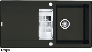 Franke Maris MRG 651 Fragranit DuraKleen Plus, Farbe Onyx, 114.0176.602
