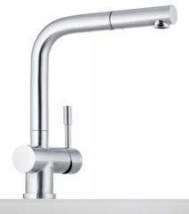 Franke Atlas Edelstahl Zugauslauf, Hochdruck, 115.0083.791