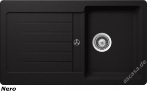 Schock Typos D-100 A Einbau/Auflage, Nero