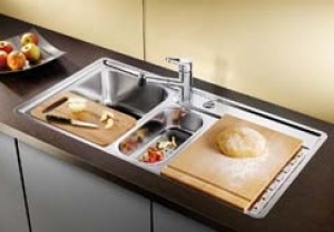 Blancovektris Sple 6 S-IF, Becken links, Flachrand, 514628