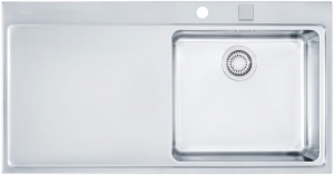 Franke Mythos MMX 211, SlimTop Becken, MIT INTEGRAL-ABLAUF, Becken rechts, 127.0380.450