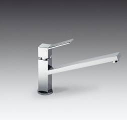 Smeg MFQ7-IS2 Einhebelmischer, Design-Armatur, Edelstahl gebrstet, Festauslauf